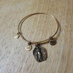 Alex and Ani Guardian of Knowledge Expandable Wire Bangle Bracelet